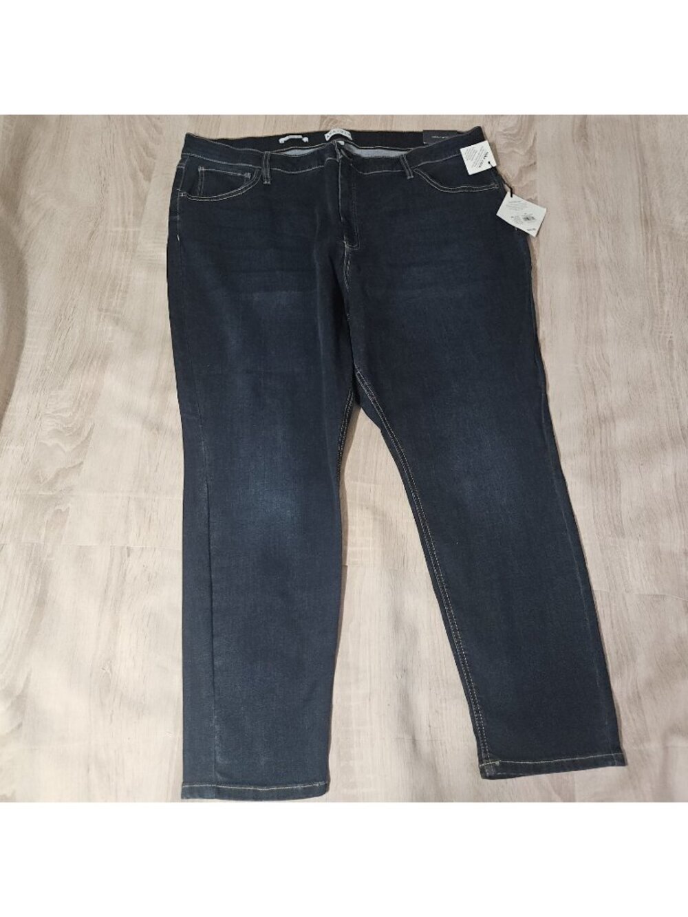 Ava & Viv Jeans Womens Size 24 Blue Denim High Rise Skinny Stretch NEW